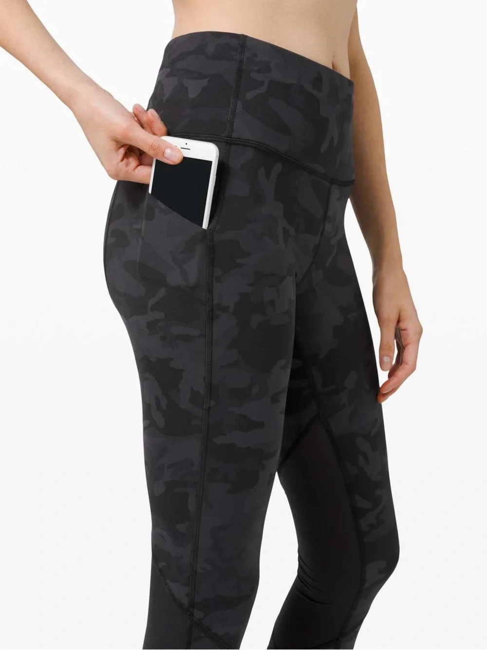 Lululemon Pace Rival High Rise Crop 22” Size 8